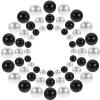 FOMIYES Elegant Vase Filler Decor 400pcs Imitation Pearls Floating Fake Pearl Beads view 1