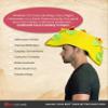Nicky Bigs Novelties Giant Plush Taco Hat, Funny Costume Accessory view 4