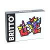 BRITTO Romero Large Decorative Multi-Use Rubber Magnet, Love Word view 2