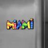 BRITTO Romero Large Decorative Multi-Use Rubber Magnet, Miami (Word) view 3