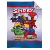 NoJo Marvel Spidey and His Amazing Friends Blue, Red, Yellow, and Green, Team Up 4 Piece Toddler Bed Set - Comforter, Fitted Bottom Sheet, Flat Top Sheet, and Reversible Pillowcase view 2
