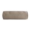 Sorra Home Corded Bolster Pillow, 24" x 8" x 8", Parchment view 1