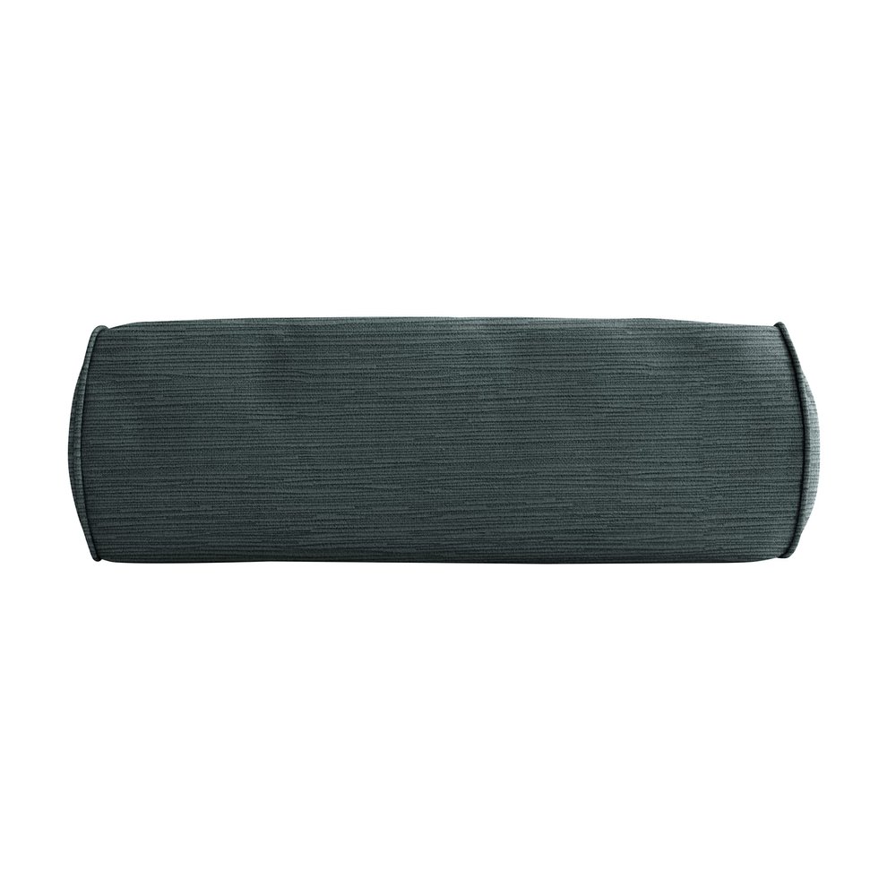 Sorra Home Corded Bolster Pillow, 20" x 8" x 8", Oasis