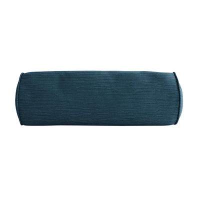 Sorra Home Corded Bolster Pillow, 20" x 8" x 8", Harbor