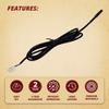 Pellethead Pelpro & Pleasant Hearth Ambient Probe for PP130 PP60 PP70 PPC90 Cast TSC90 PH35PS PH50CABPS PH50PS PHC90 - Replaces SRV7000-668 view 4