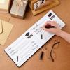 Frienda 2026 Graduation Guest Book Leather Guest Sign in Book with Pen Graduation Party Favors Congratulation Graduates Signature Books(Class of 2026,Black, Gold) view 2