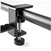KOMBIUDA Headphone Stand Headset Holder for Desk Earphone Rack Desk Headset Mount Rack Headphones Holder for Desk Headset Hook Under Desk Gaming Headset Holder Aluminum Alloy Display Stand view 1