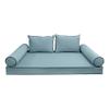 SLIPCOVER ONLY V1 Velvet Indoor Daybed Mattress Pillow Contrast Trim Twin AD355 view 2