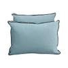 SLIPCOVER ONLY V1 Velvet Indoor Daybed Mattress Pillow Contrast Trim Twin AD355 view 4