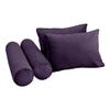 |SLIPCOVER ONLY| V1 Velvet Indoor Daybed Mattress Pillow Pipe Trim Twin AD339 view 3