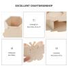 Operitacx 3pcs Cartoon Design Handicraft Pen Holder for Boys and Girls Adorable and Practical Pencil Holder Tree Butterfly and Frame Shapes Fun and Functional Desk Organizer view 4