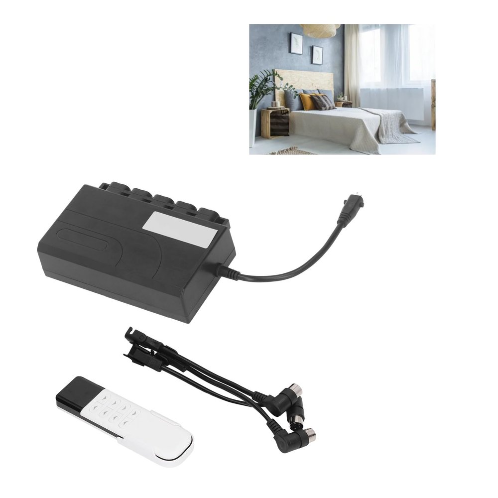 KUIDAMOS Recliner Controller Electric Recliner Power Cord with Controller and Remote Control Chair Remote Replacement Power Recliner Replacement Cord Bed Controller Home & Kitchen