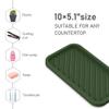EG-SIPRO Silicone Sponge Holder, Large 10" Kitchen Sink Organizer Tray with Soap & Sponge Holder for Bathroom Counter & Dish Soap view 4
