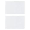 Gecheer Party Tent Sidewall, White 100% PE 9.8 ft x 6.4 ft, Weather Resistant, Privacy Enhancement, Easy Installation, for Outdoor Events, Weddings, Festivals view 1