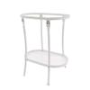 FixtureDisplays Tub Stand for Ice Bucket Party Mobile Drink Beverage Rack White 21844-NF view 1
