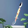 Toddmomy Grapefruit Spoons Half Serrated Citrus Fruit Vintage Dessert Spoons Serrated Spoon Baby Food Tableware for Kitchen view 4