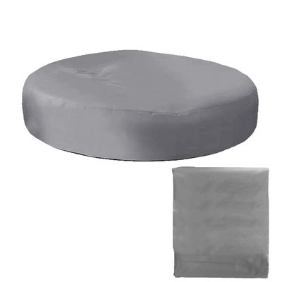SXBCyan Round Waterproof Sofa Bed Inner Liner Cover Beanbag Pouf Insert Lining Case Cushion Pillowcase Wash Bag (Color : No Waterproof Liner, Size : 185x90cm)