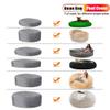 SXBCyan Round Waterproof Sofa Bed Inner Liner Cover Beanbag Pouf Insert Lining Case Cushion Pillowcase Wash Bag (Color : No Waterproof Liner, Size : 185x90cm) view 3