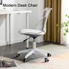 Acrylic Clear Desk Chair Modern Home Office Ghost Chairs with Wheels Cute Armless Rolling Vanity Plastic Chair with Adjustable Height (Clear) view 3
