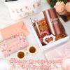 Sieral 10 Pcs Flower Girl Proposal Box Gifts Will You Be My Flower Girl Proposal Box Set 14oz Tumbler Canvas Bag Scrunchies Robe Sunglasses Diamond Pen Card Envelope for Wedding Party(Size 8) view 3