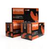 GLOVEWORKS Nitrile Gloves Disposable Orange 8 mil, Large 3 Boxes of 100 view 1