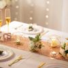 20pcs Geometric Candle Tealight Holders Gold - Holder for Tea Light Decorative Votive Candle Stand Accents for Home Table Shelf Mantel Modern Geo Decoration Christmas Wedding Reception Dcor, Gold view 2