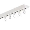 ZAVAYA Ceiling Curtain Track (Ultra Thin), Heavy Aluminum Alloy Curtain Rails, Room Divider Curtain Rod System, for Privacy Living Room Bedroom (Color : White, Size : 110CM) view 1