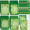 Chinco 127 Pcs St. Patrick's Day Games Cards Lucky Shamrock Cards St. Patrick's Day Party Game Trivia Game for Adults Kids Irish Classroom Games Activities Birthday Party Supplies view 1