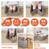 Foldable Electric Space Heater Under Desk, All-arounded Electric Leg Warmer Heated Knee Blanket Foot Warmer for Home and Office, 3 Temperature Settings and Timer, Overheat & Tip-Over Protection view 3
