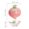 Appetizer Plates Snack Bowls Ceramic tableware creative beet dried fruit plate snack plate fruit plate home vegetable plate snack candy plate Salad Plates Dinner Plates view 2