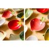 Appetizer Plates Snack Bowls Ceramic tableware creative beet dried fruit plate snack plate fruit plate home vegetable plate snack candy plate Salad Plates Dinner Plates view 4