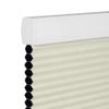 Sulugood Blackout Cellular Shades Cordless Room Darkening Cellular Blinds Thermal Insulated Honeycomb Blinds for Windows, Beige, 40" W x 72" H view 3
