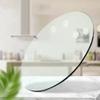 DIBAKO 1/2" Thick Glass Tabletop,20inch-40inch Round Glass Top,Clear Tempered Glass Table Top,for Coffee Table Strong Hardness,Good Thermal Stability (Size : 50cm/20) view 1