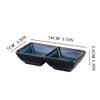 Appetizer Plate Spice Bowl Grill Ceramic Home Restaurant Dipping Sauce Bowl Multifunctional Snack Plate view 2