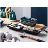 Appetizer Plate Spice Bowl Grill Ceramic Home Restaurant Dipping Sauce Bowl Multifunctional Snack Plate view 3