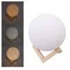 Desk Humidifier 1600ml USB Power Warm Light Moon Style Timing Function Lunar Humidifier for Bedroom Office Cafe Lunar Humidifier view 4