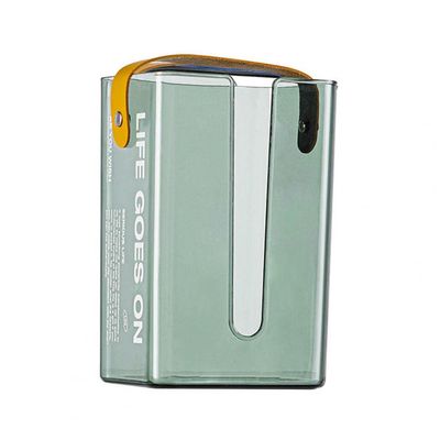 GAROCC Tissue Holder Minimalist Tissue Box Rounded Edge Tissue Box Rectangle Anti-Aging Paper Dispenser Napkin Box Anti-Dust Home Car Organizer (Color : Green)