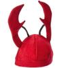 Funny Party Hats Crayfish Hats Crawfish Costume Hats Dress Up Theme Party Role-play Lobster Hat Cap for Adults (3 PCS) view 4
