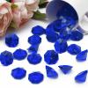 WBJKZJD 47pcs Large Acrylic Diamond Gems, 25 Carat Faux Crystal Diamonds for Vase Fillers, Table Scatter, Wedding & Event Decorations(Dark Blue) view 1
