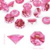WBJKZJD 47pcs Large Acrylic Diamond Gems, 25 Carat Faux Crystal Diamonds for Vase Fillers, Table Scatter, Wedding & Event Decorations(Pink) view 4