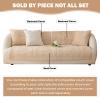 XSlive Soft Plush Geometric Quilted Couch Sofa Cover Boho Non Slip Fuzzy Sectional Couch Cover Solid Color Washable Sofa Slipcover Furniture Protector for Kids Dogs Cats (Coffee,28"x47") view 2