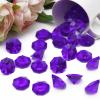WBJKZJD 47pcs Large Acrylic Diamond Gems, 25 Carat Faux Crystal Diamonds for Vase Fillers, Table Scatter, Wedding & Event Decorations (Purple) view 1