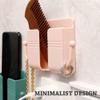 VALINK Remote Control Storage Box,Wall Mount Phone Holder Self Adhesive Remote Control Mobile Phone Wall Holder Organizer Storage Box with 2 Hooks Pink view 3