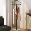 Garment Rack Freestanding Clothing Rack For Hanging Clothes Unique Cloud Shaped Clothes Rail With Stable Slate Base, Space Saving Metal Coat Rack For Bedroom Office And Hallway, 40x175CM(Color:Black) view 4