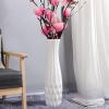Ceramic Tall Floor Vase, GDSZJLJ 28" White Large Flower Vase Decorative Vases for Living Room Modern Home Decor Office Bedroom Kitchen Wedding House Dcor view 4