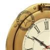 Antique Nautical Navigation Marine Ship Brass Porthole Clock Solid Brass Clock 9 Inch Best for Gift (S W L) view 2