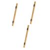 STOBAZA 3pcs Flag Hanging Pole Poster Clips Solid Wood Construction Easy Setup Indoor Outdoor Use view 1