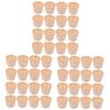 Kisangel 48pcs Bamboo Woven Flower Baskets Storage Bin Organizer for Home Snack Decor view 1