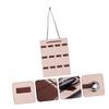 Zerodeko 2pcs Felt Sunglasses Hanging Bag Eyewear Organizer for Wall Display Compact Storage for Home Decor Protects Accessories from Damage Camel view 3