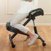 Ergonomic Seatiing, Kneeling Chair, Adjustable Angle Stool, for Home and Office, Improve Your Posture, Thick Comfortable Cushions, Locking Wheels (Color : red) view 2